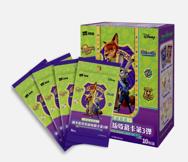 Kakawow Chinese Disney Joy Edition Collection Trading Card Volume 3 Zootopia