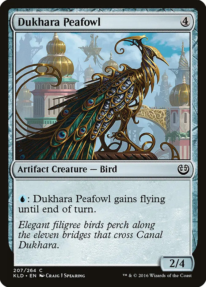 Dukhara Peafowl Kaladesh