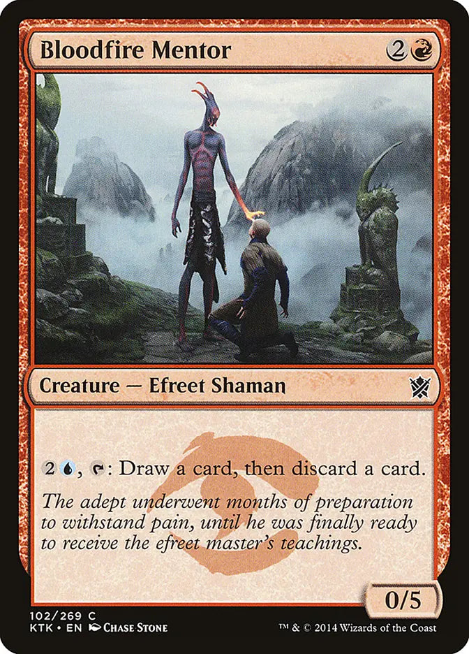 Bloodfire Mentor Khans of Tarkir