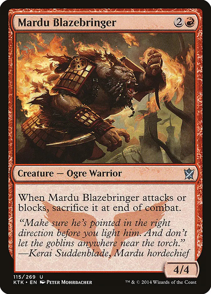Mardu Blazebringer Khans of Tarkir