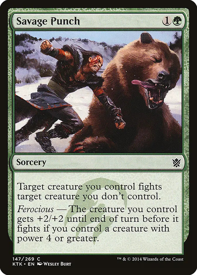 Savage Punch Khans of Tarkir