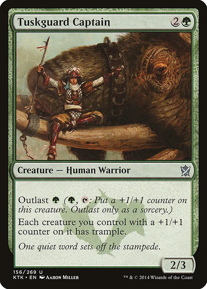 Tuskguard Captain Khans of Tarkir