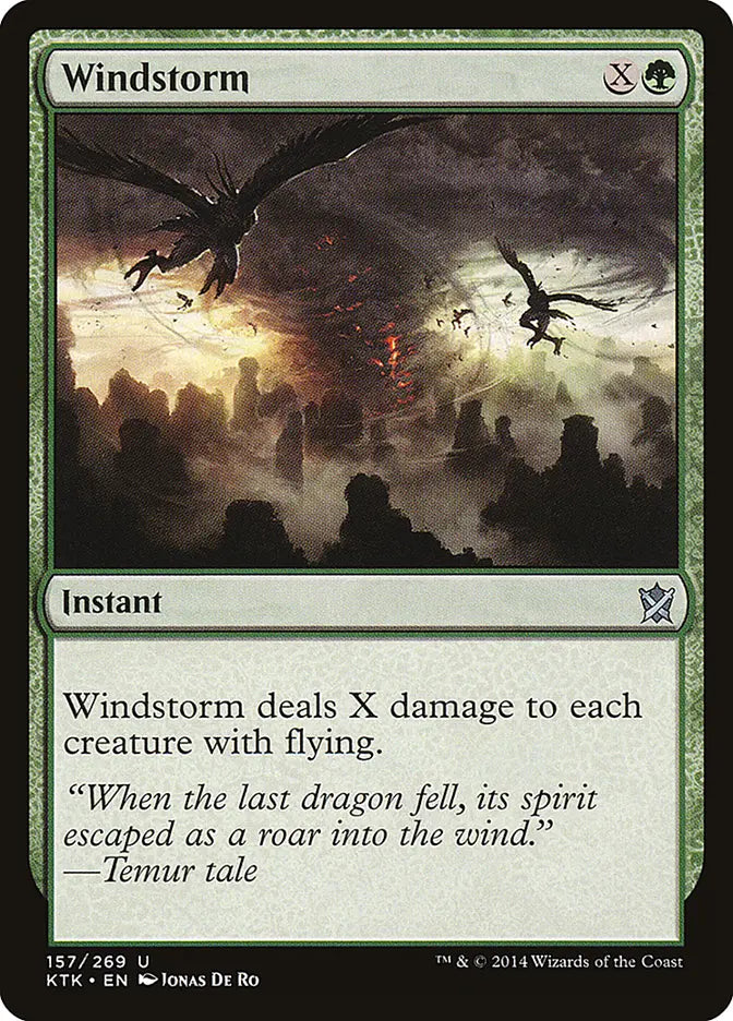 Windstorm Khans of Tarkir