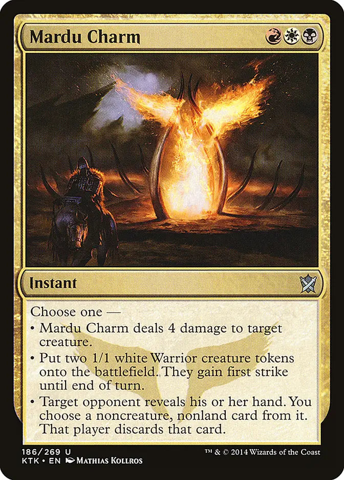 Mardu Charm Khans of Tarkir