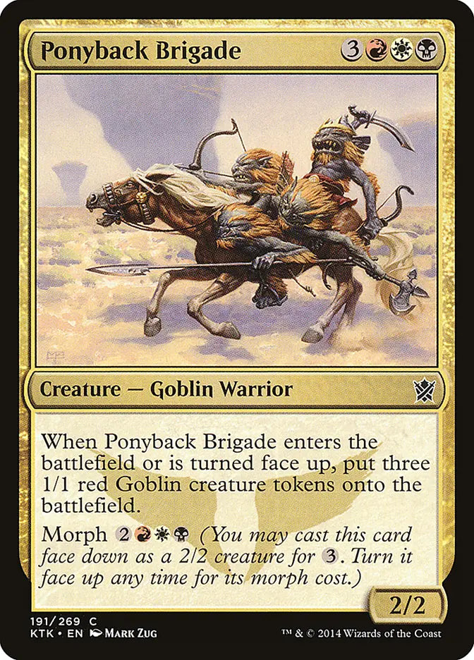Ponyback Brigade Khans of Tarkir