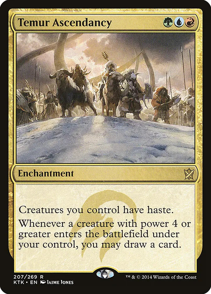Temur Ascendancy Khans of Tarkir