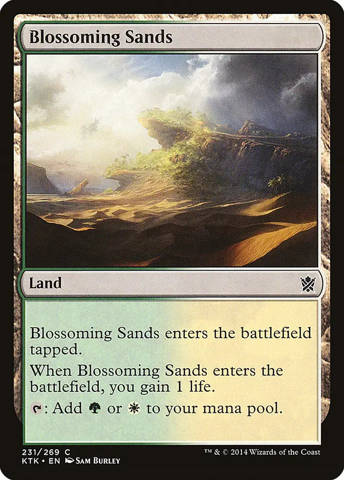 Blossoming Sands Khans of Tarkir
