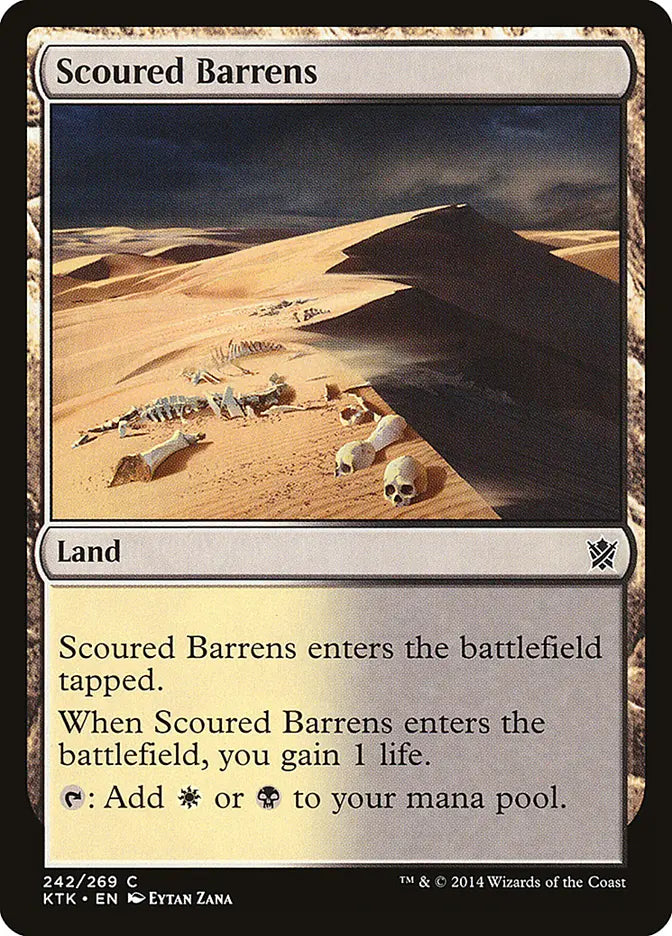 Scoured Barrens Khans of Tarkir