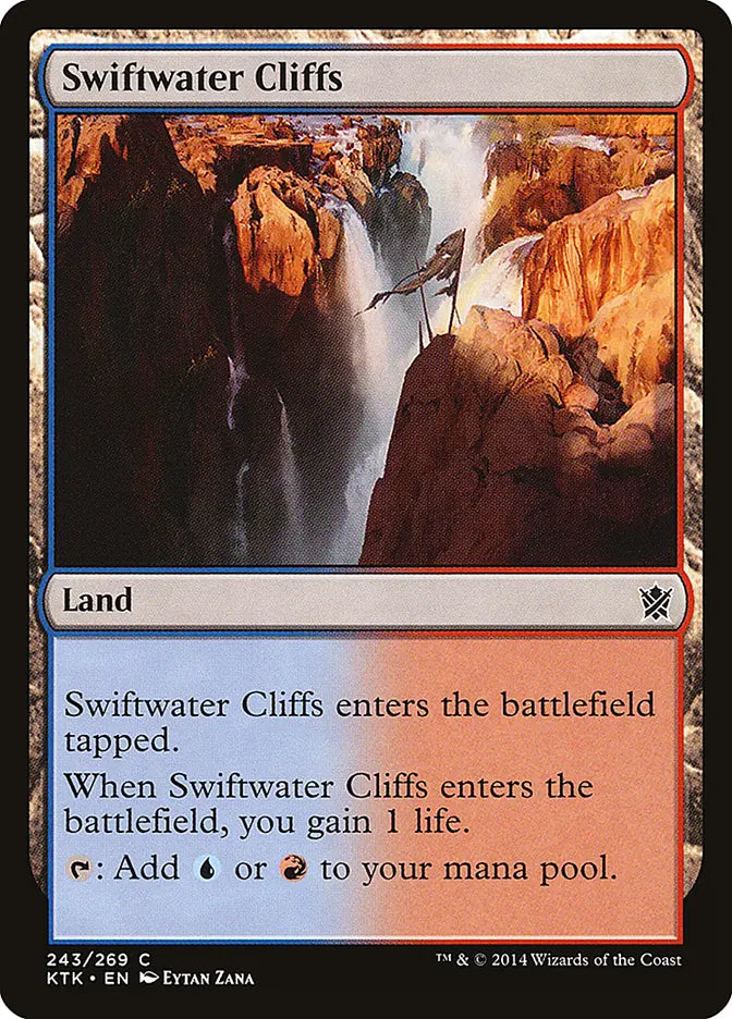Swiftwater Cliffs Khans of Tarkir