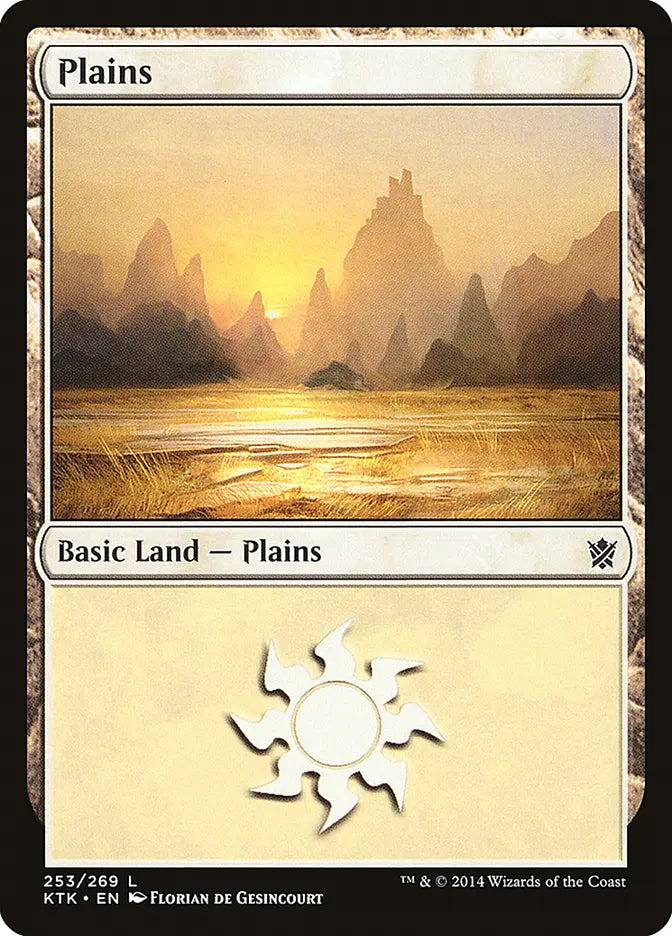 Plains (253) Khans of Tarkir