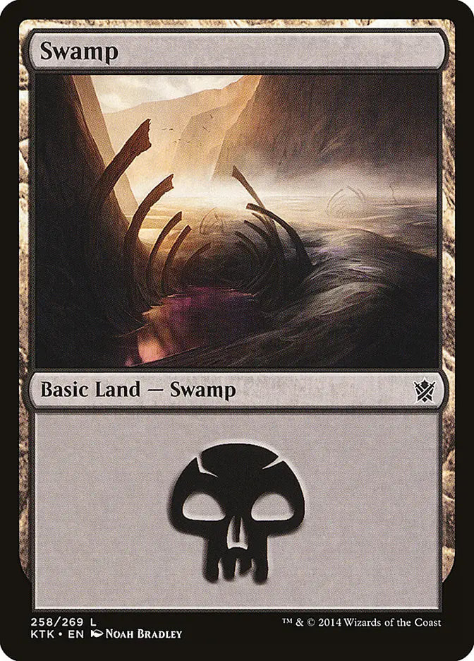 Swamp (258) Khans of Tarkir