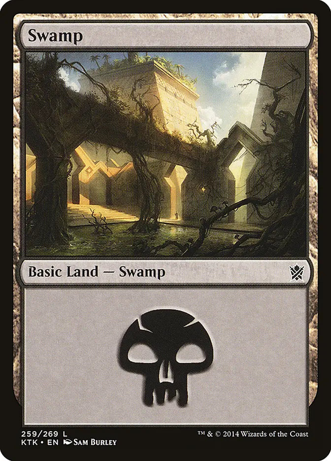 Swamp (259) Khans of Tarkir