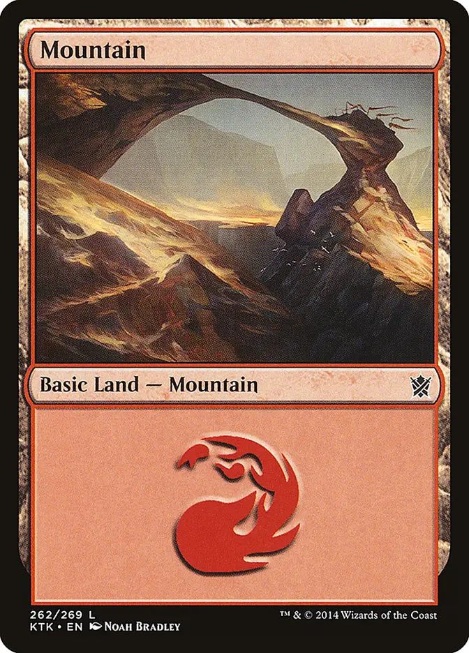 Mountain (262) Khans of Tarkir