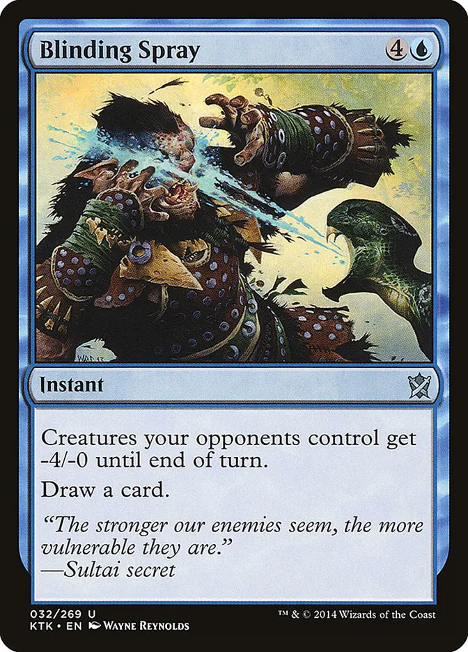 Blinding Spray Khans of Tarkir