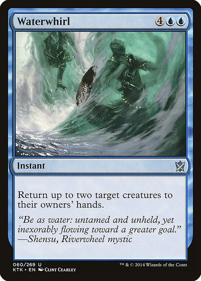 Waterwhirl Khans of Tarkir
