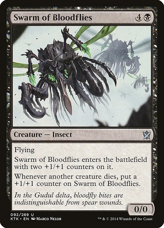 Swarm of Bloodflies Khans of Tarkir