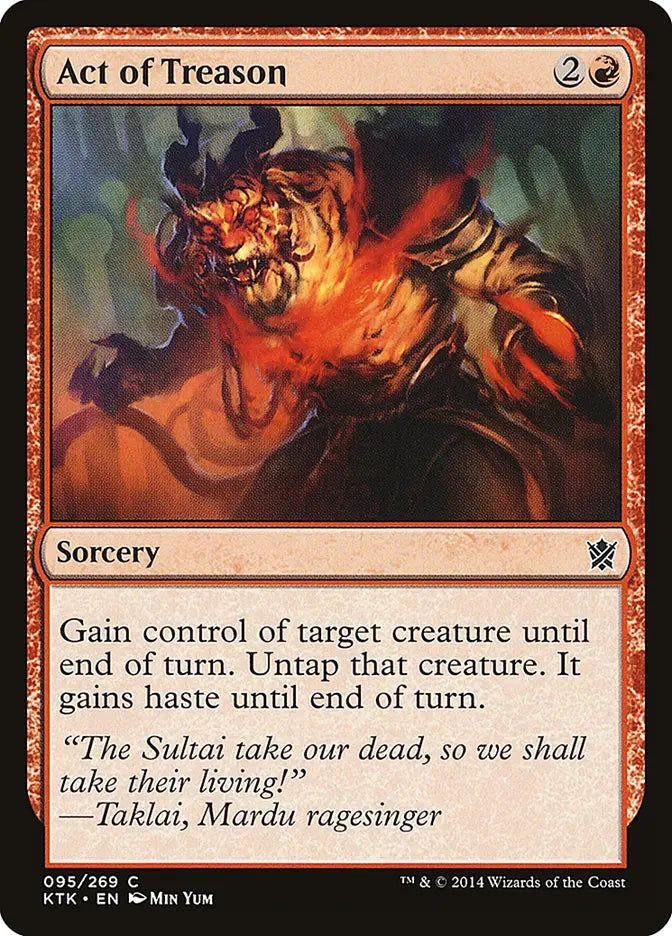 Act of Treason Khans of Tarkir