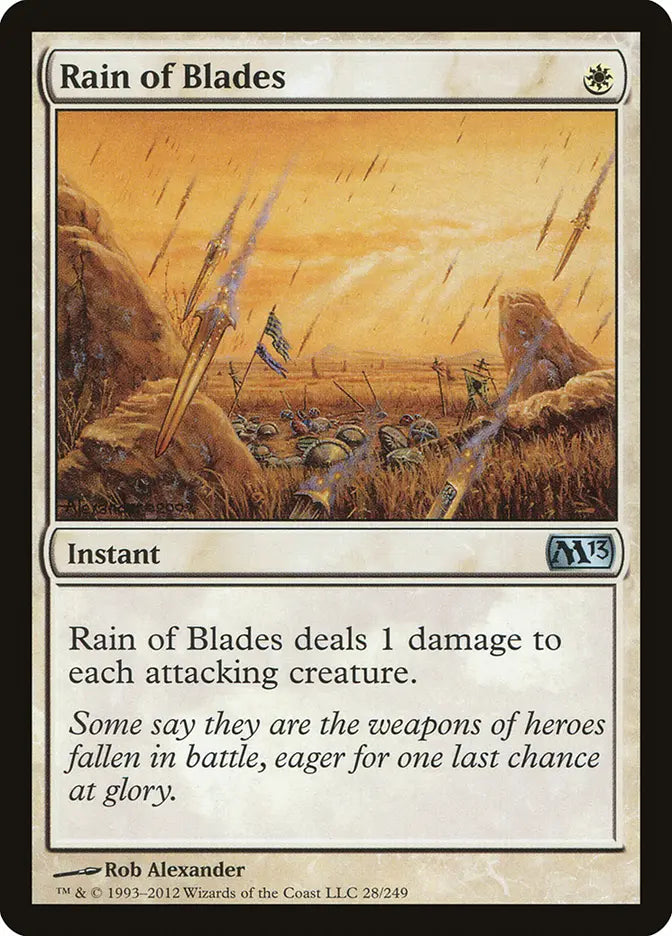 Rain of Blades Magic 2013