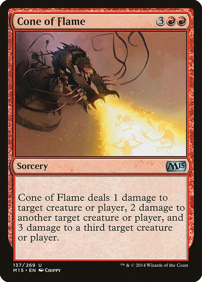 Cone of Flame Magic 2015