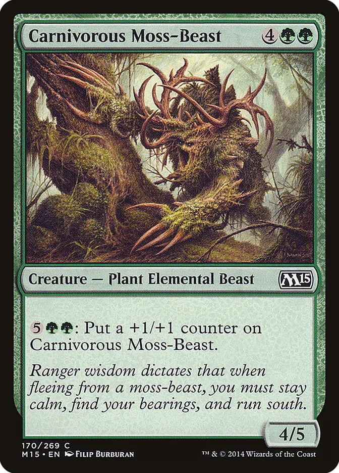 Carnivorous Moss-Beast Magic 2015