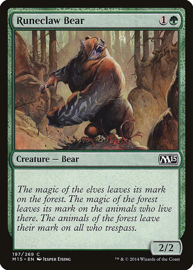 Runeclaw Bear Magic 2015
