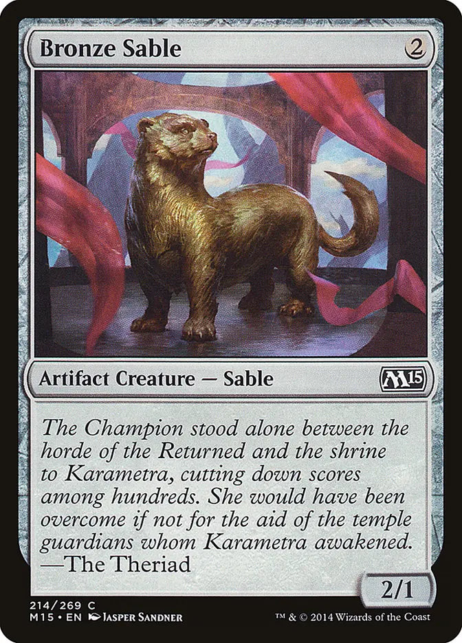 Bronze Sable Magic 2015