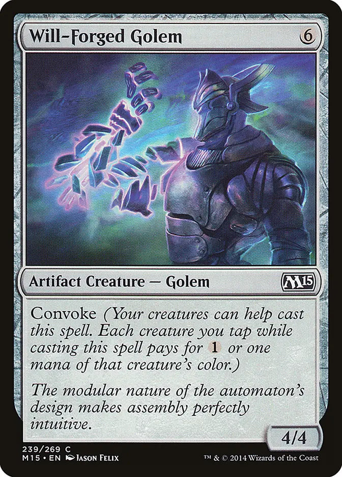 Will-Forged Golem Magic 2015