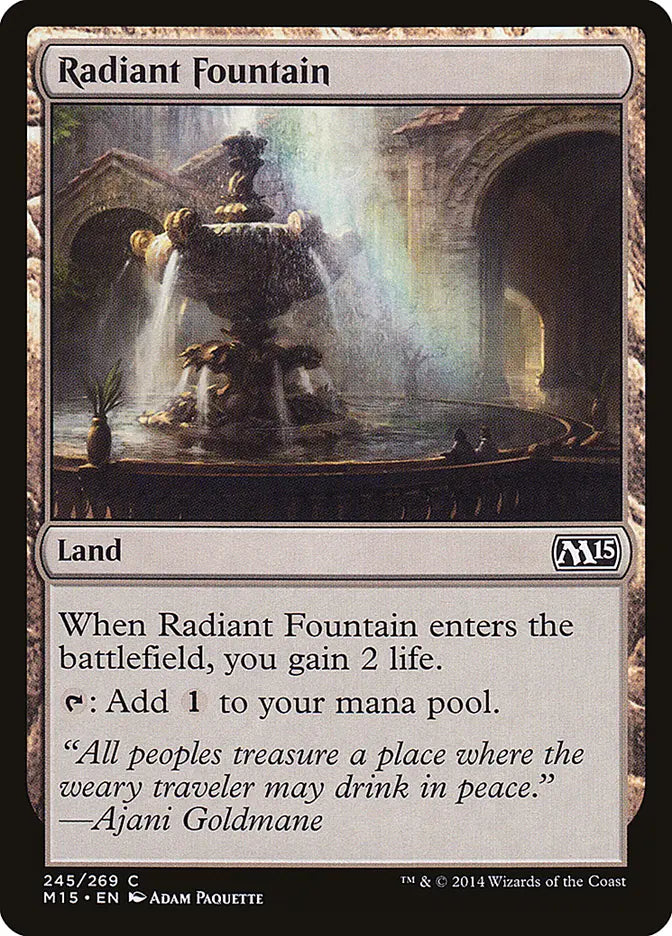 Radiant Fountain Magic 2015
