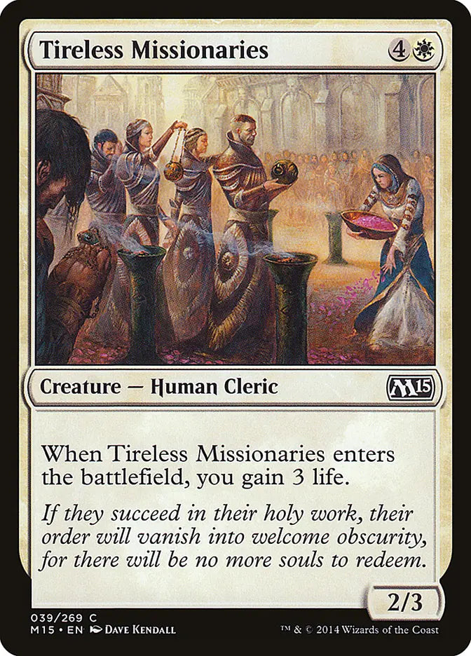 Tireless Missionaries Magic 2015