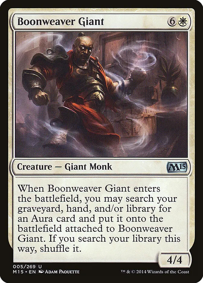 Boonweaver Giant Magic 2015
