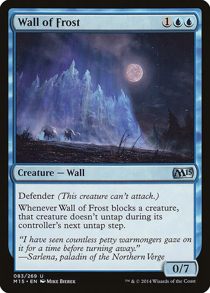Wall of Frost Magic 2015