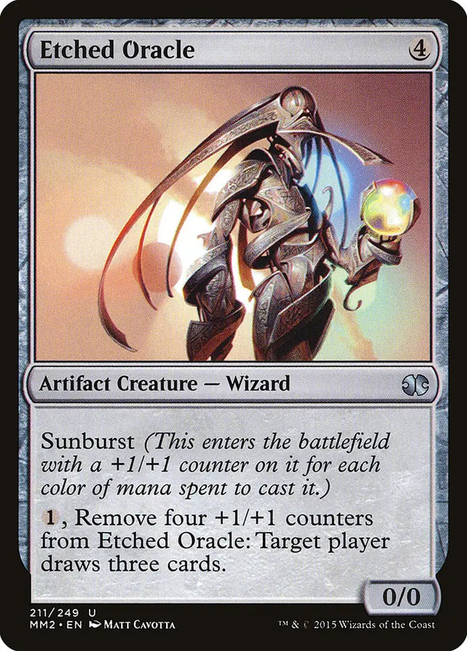 Etched Oracle Modern Masters 2015