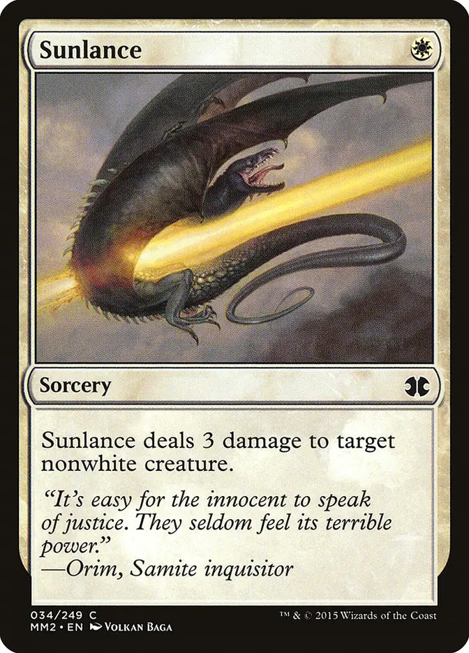 Sunlance Modern Masters 2015