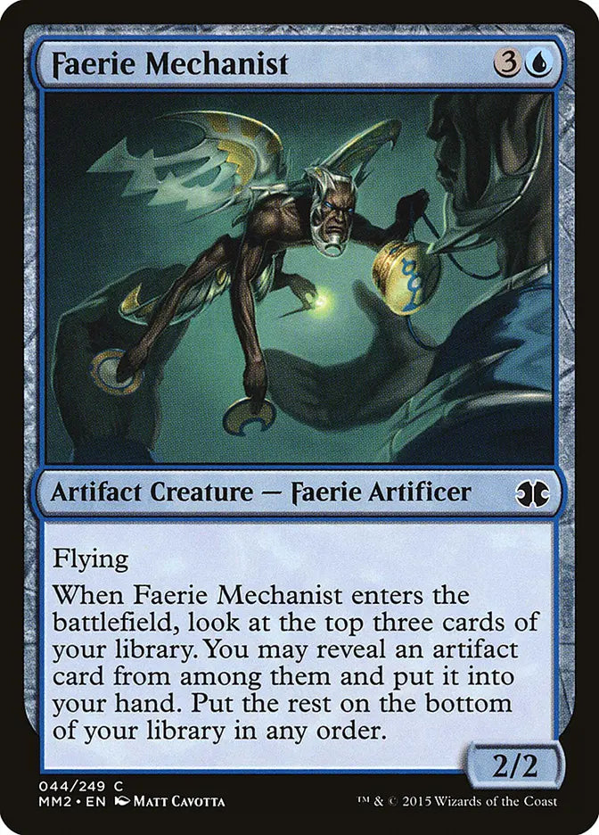 Faerie Mechanist Modern Masters 2015