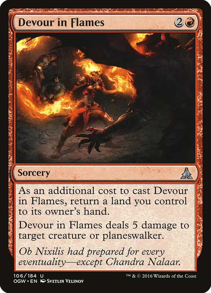 Devour in Flames Oath of the Gatewatch