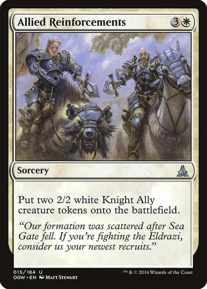 Allied Reinforcements Oath of the Gatewatch