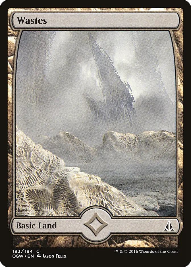 Wastes (183) Full Art Oath of the Gatewatch