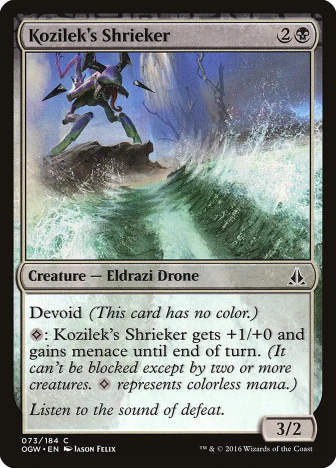 Kozilek's Shrieker Oath of the Gatewatch
