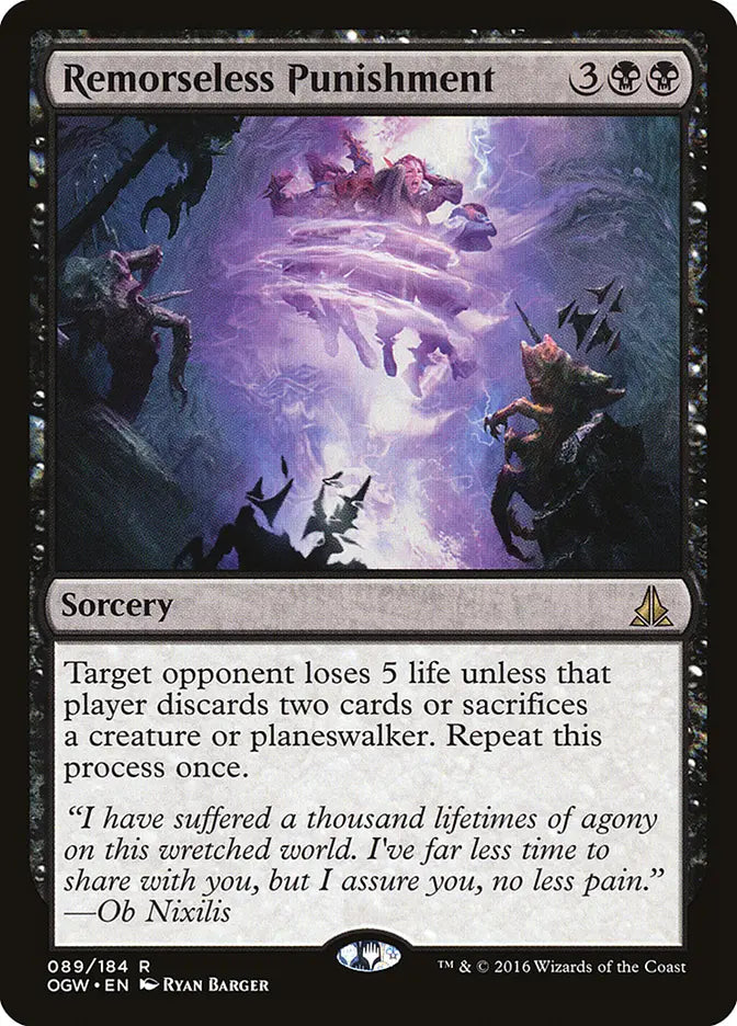 Remorseless Punishment Oath of the Gatewatch