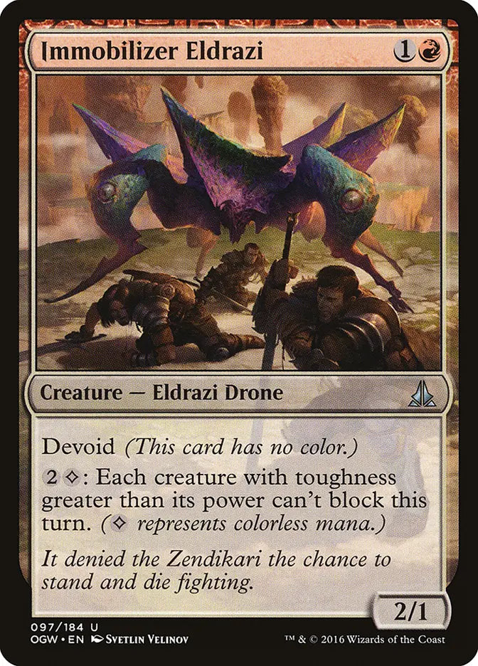 Immobilizer Eldrazi Oath of the Gatewatch
