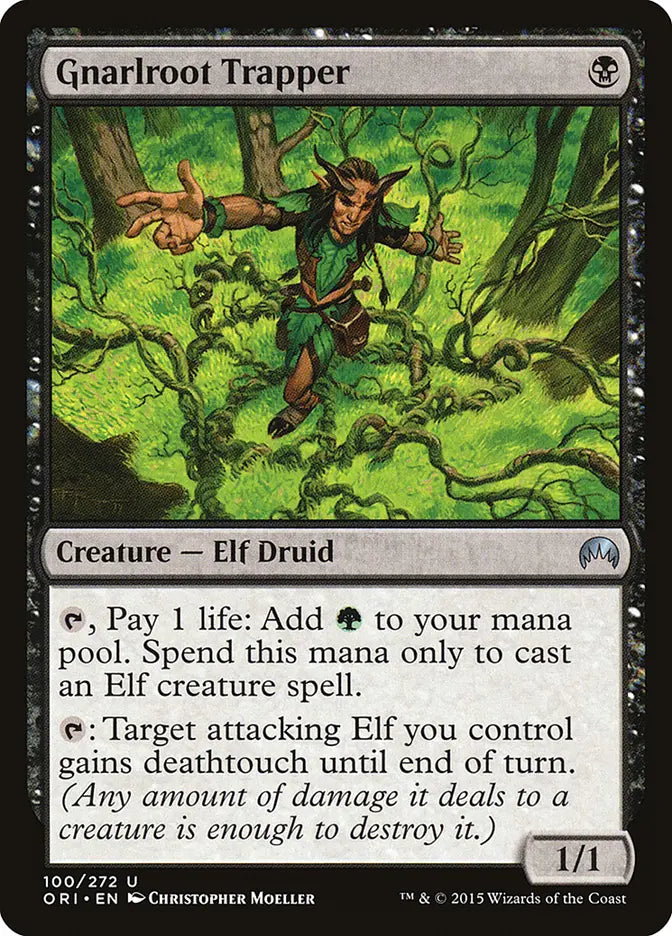 Gnarlroot Trapper Origins