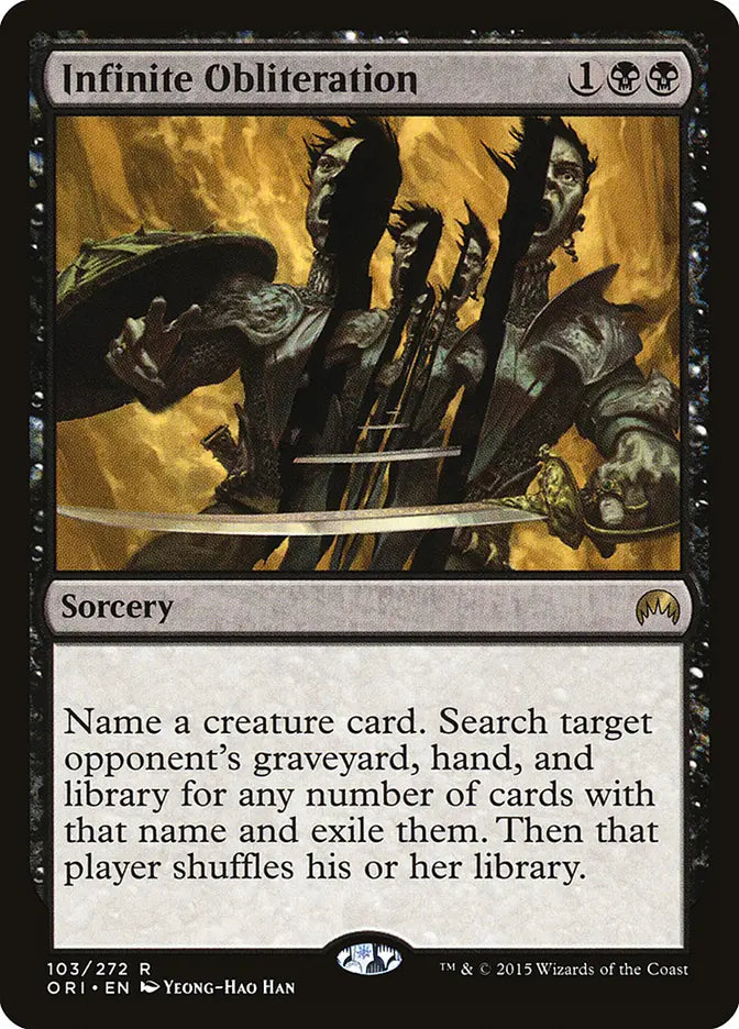 Infinite Obliteration Origins