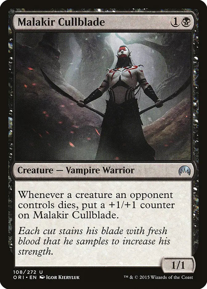 Malakir Cullblade Origins