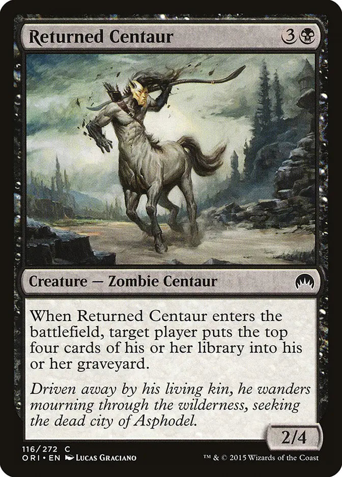 Returned Centaur Origins