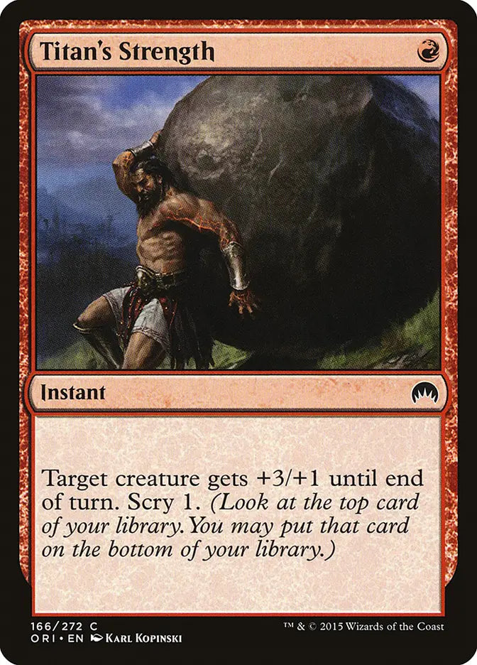 Titan's Strength Origins