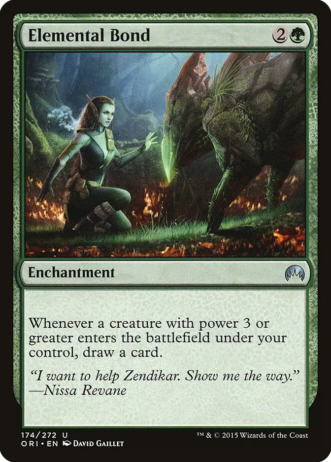 Elemental Bond Origins