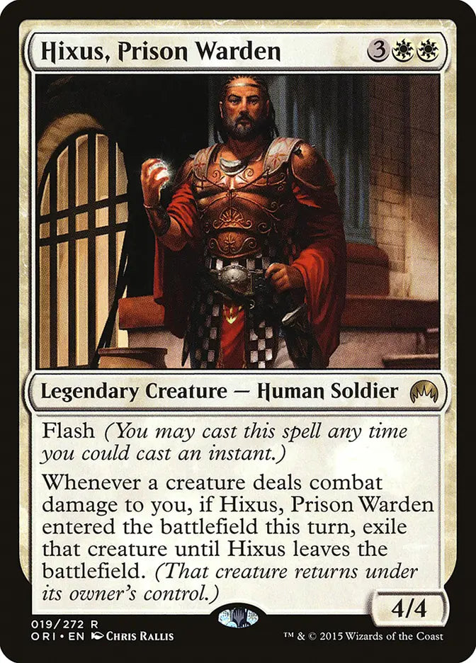 Hixus, Prison Warden Origins
