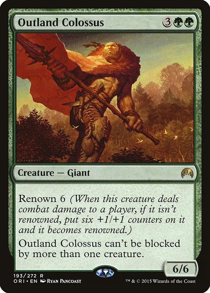 Outland Colossus Origins