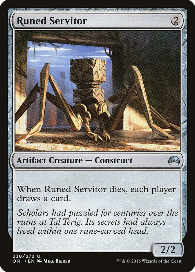 Runed Servitor Origins