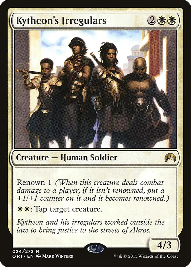 Kytheon's Irregulars Origins